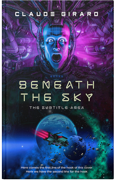 Front view of Ebony #29965 - Premade Mystery & Thriller & Suspense Book Cover