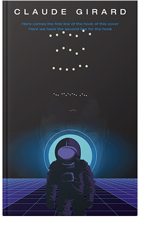 Pre Made Book Cover Ebony Clay