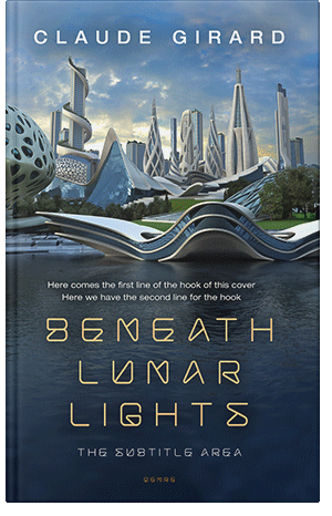 Pre Made Book Cover Pickled Bluewood