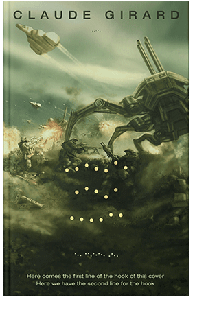 Pre Made Book Cover Green Kelp