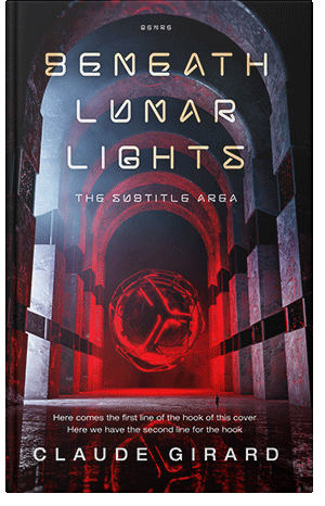 Pre Made Book Cover Cocoa Brown