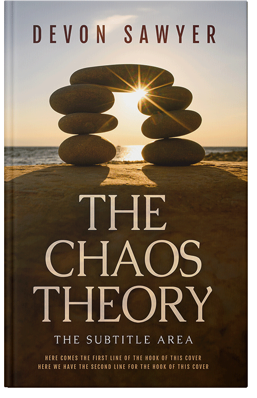 Front view of Premade Self-Improvement & Self-Help Book Cover - Bronze