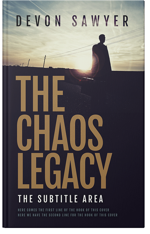 Front view of Premade Mystery & Thriller & Suspense Book Cover - Indian Khaki