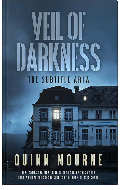 Front view of Big Stone #30008 - Premade Mystery & Thriller & Suspense Book Cover