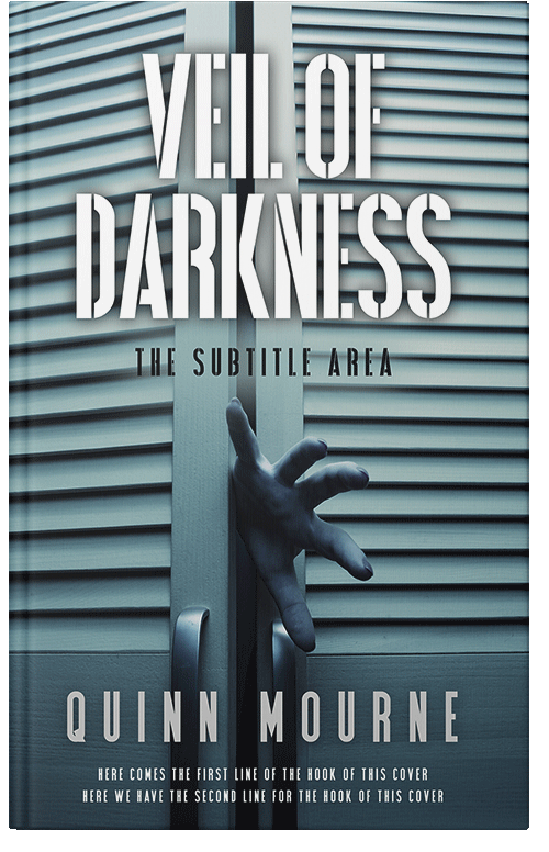 Front view of Limed Spruce #30010 - Premade Horror Book Cover