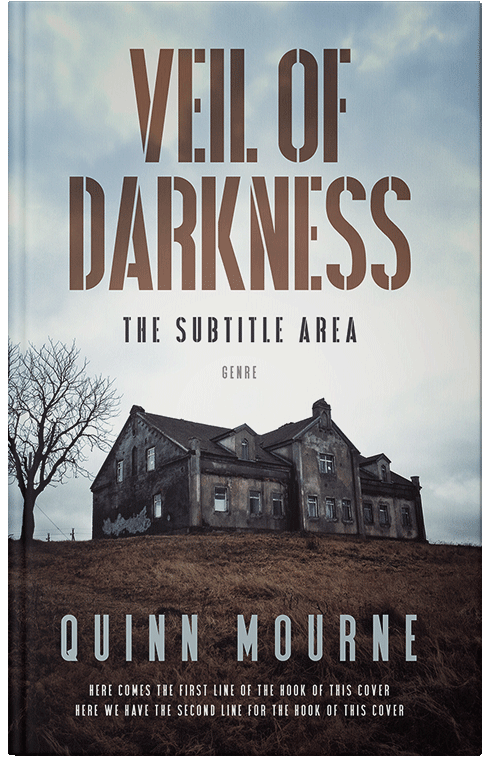 Front view of Premade Mystery & Thriller & Suspense Book Cover - Tiara