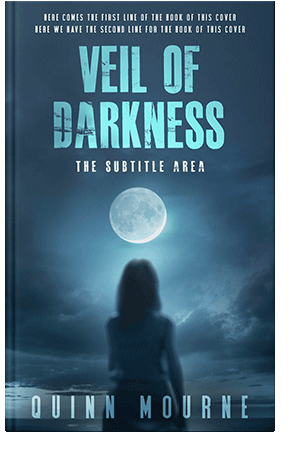 Pre Made Book Cover Nile Blue