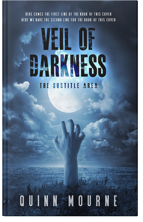 Front view of San Juan #30022 - Premade Horror Book Cover