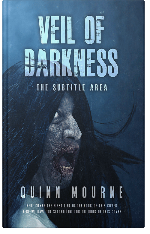 Front view of Big Stone #30024 - Premade Horror Book Cover