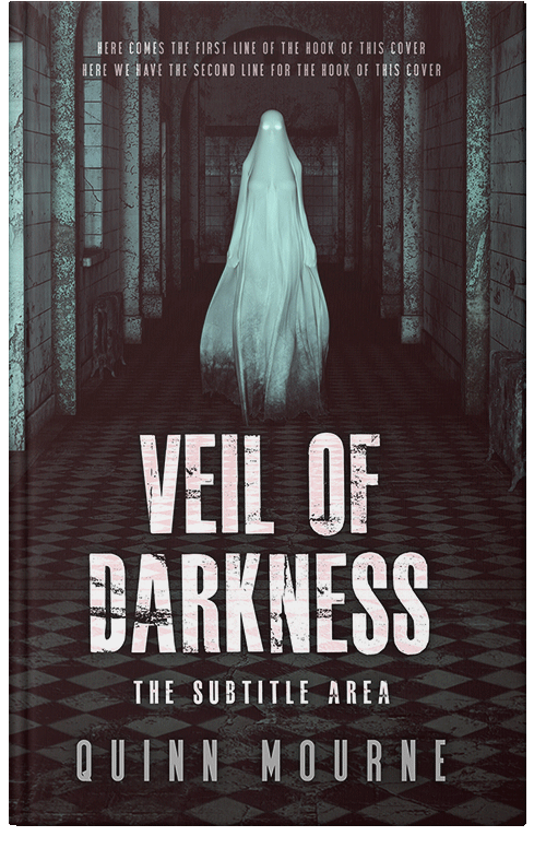 Front view of Cocoa Brown #30027 - Premade Horror Book Cover