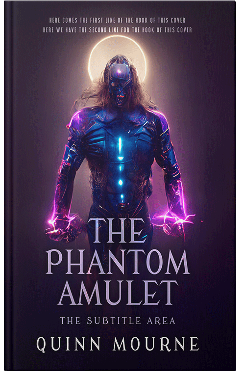 Front view of Premade Science Fiction Book Cover - Unknown