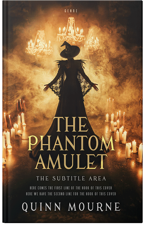 Front view of Premade Fantasy Book Cover - Di Serria