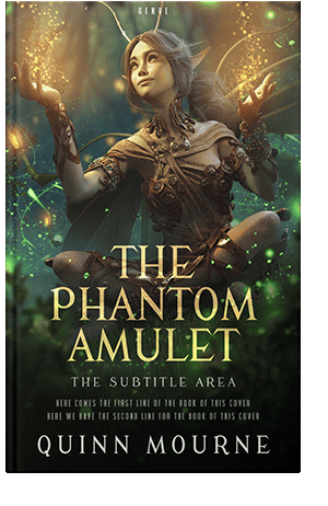 Pre Made Book Cover Log Cabin