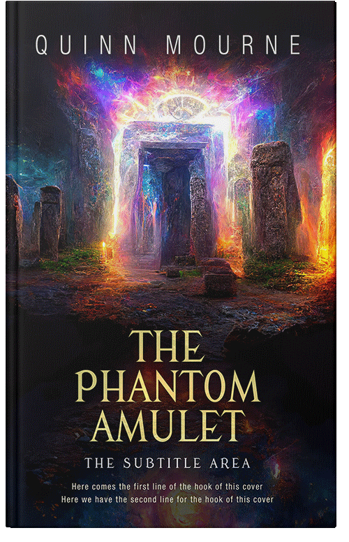 Front view of Premade Fantasy Book Cover - Eunry