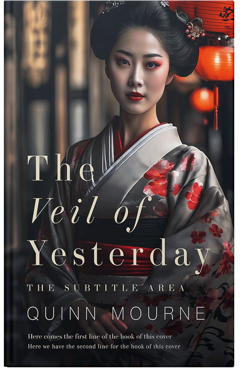 Front view of Thunder #30049 - Premade Historical Book Cover