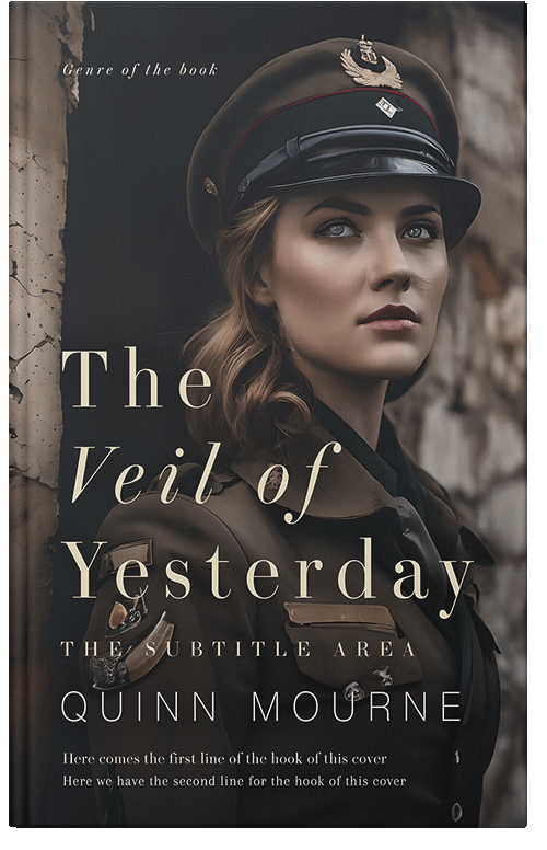 Front view of Premade Historical Book Cover - Dune