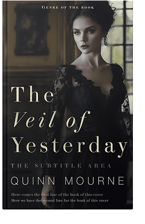 Pre Made Book Cover Cod Gray