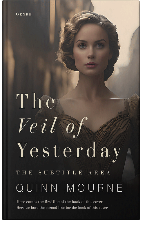 Front view of Zeus #30054 - Premade Historical Book Cover