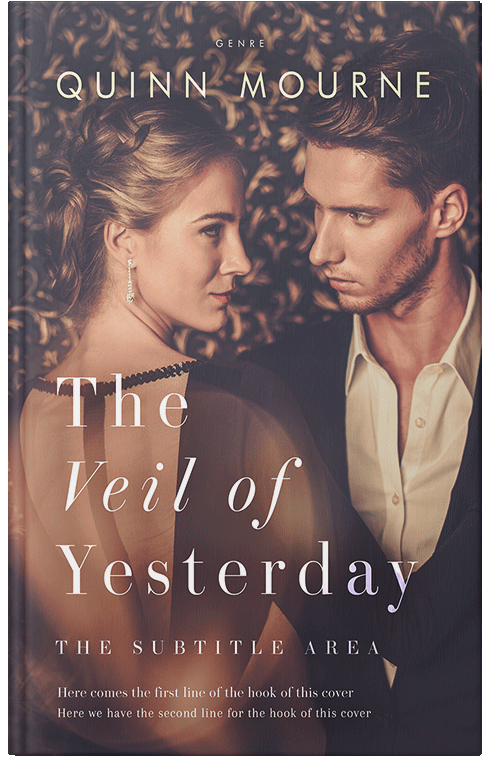 Front view of Matterhorn #30062 - Premade Romance Book Cover