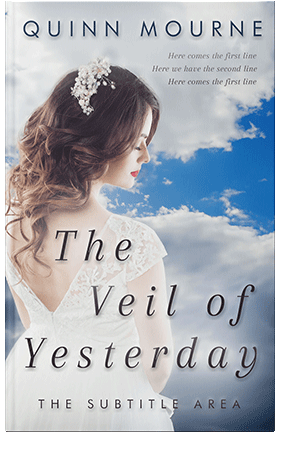 Pre Made Book Cover Quill Gray