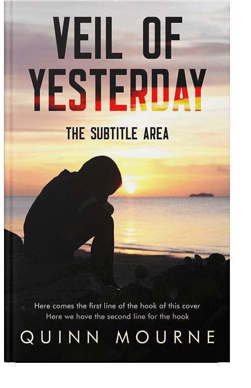 Front view of Grain Brown #30072 - Premade Teen & Young Adult Book Cover