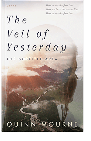 Pre Made Book Cover Pearl Bush