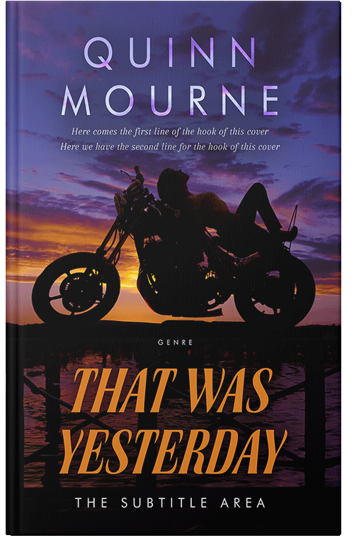 Front view of Premade Health & Mind & Body Book Cover - Mirage