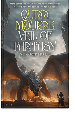 Pre Made Book Cover Flint