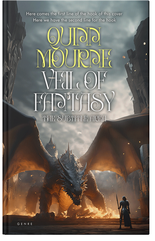 Front view of Premade Science Fiction Book Cover - Flint