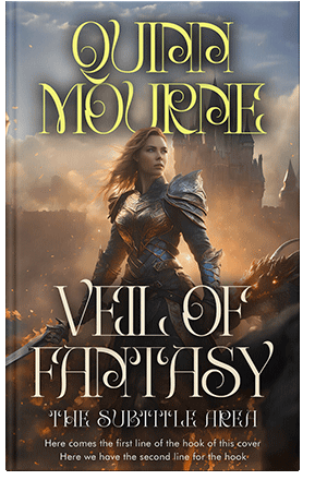 Pre Made Book Cover Taupe