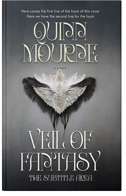 Front view of Cape Cod #30096 - Premade Fantasy Book Cover