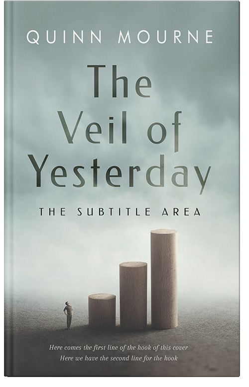 Front view of Powder Ash #30107 - Premade Self-Improvement & Self-Help Book Cover