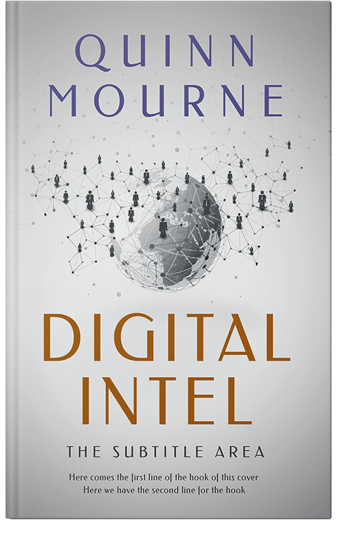 Front view of Iron #30112 - Premade Business Book Cover