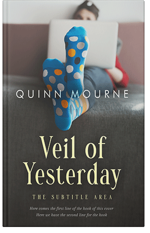 Pre Made Book Cover Lunar Green