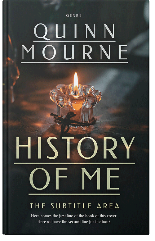 Front view of Premade Literary Fiction Book Cover - Heavy Metal