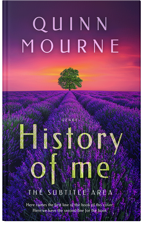 Front view of Deep Blush #30129 - Premade Travel Book Cover