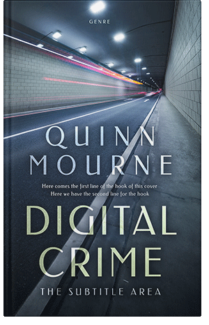 Pre Made Book Cover Pickled Bluewood