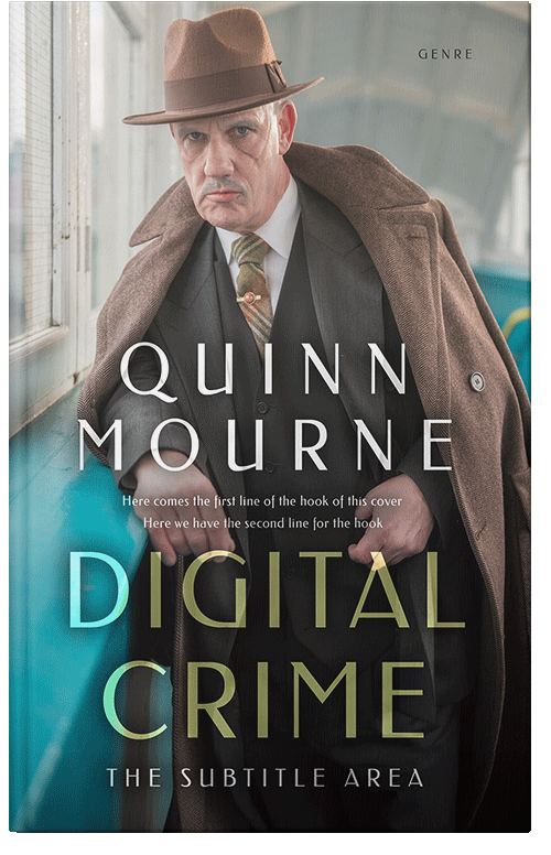 Front view of Outer Space #30144 - Premade Mystery & Thriller & Suspense Book Cover