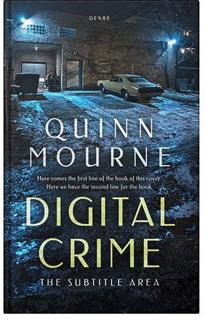 Pre Made Book Cover Mirage