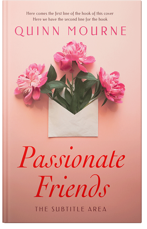 Front view of Mandys Pink #30150 - Premade Romance Book Cover