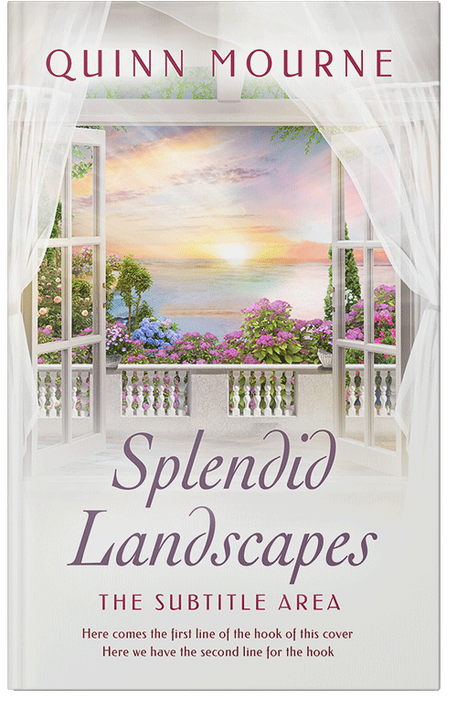 Front view of Satin Linen #30152 - Premade Travel Book Cover