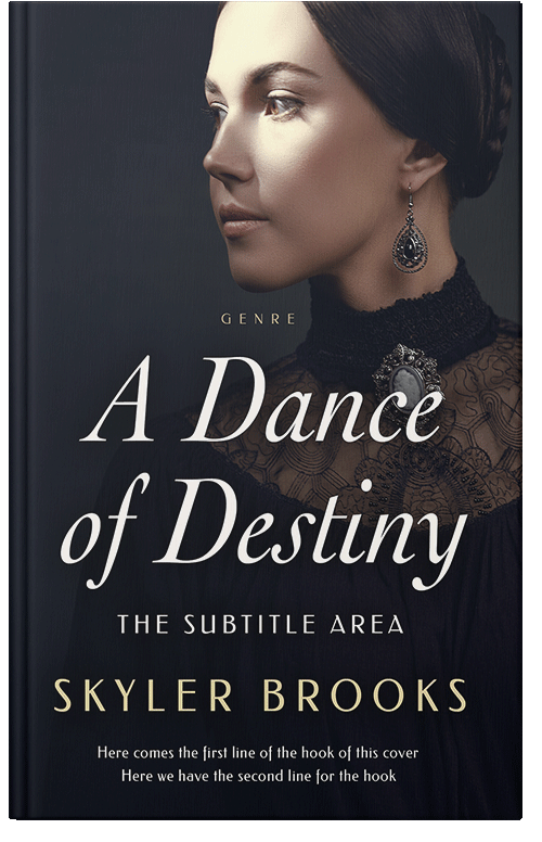 Front view of Vulcan #30168 - Premade Romance Book Cover