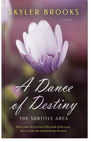 Pre Made Book Cover Woody Brown