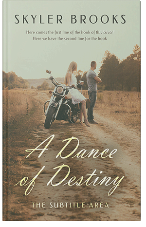 Pre Made Book Cover Domino