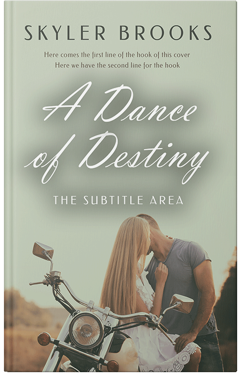 Front view of Green Spring #30175 - Premade Romance Book Cover