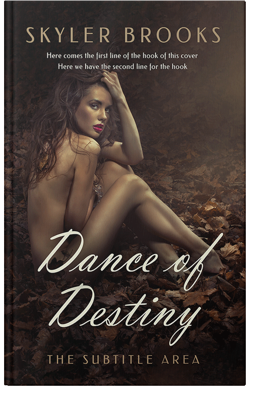 Front view of Oil #30177 - Premade Erotica Book Cover