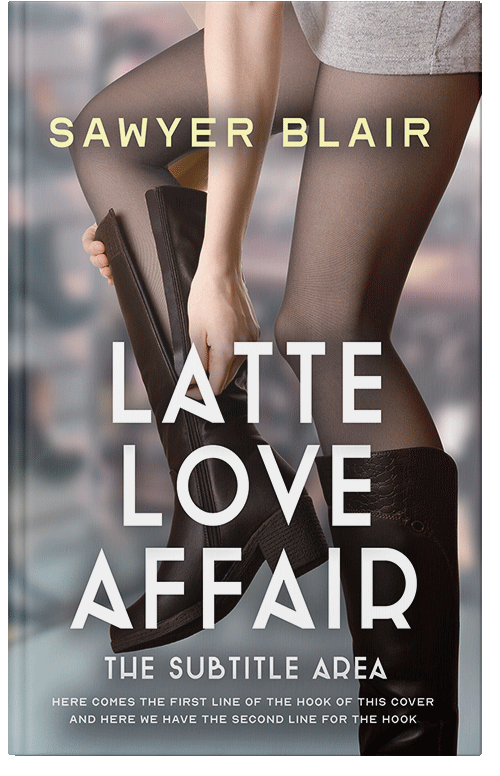 Front view of Sandstone #30189 - Premade Business Book Cover