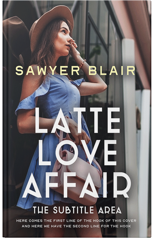 Front view of Premade Chick Lit Book Cover - Baltic Sea