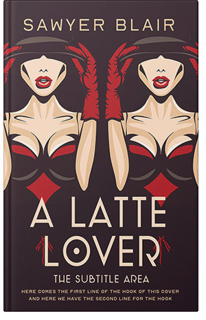 Pre Made Book Cover Wheat