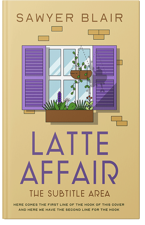 Front view of Premade Romance Book Cover - Putty